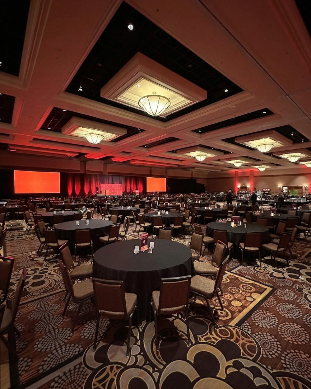 Convention Room set up for an event
